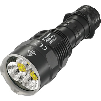 NITECORE Фенер Nitecore TM9K Pro, 1x Li-ion 5000mAh батерия, 9900 lumens, 4 нива на яркост и 2 специални режима, удароустойчив, IP68 защита, за открито, черен (TM9K Pro)