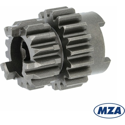 Kolo ozubené 15z.+19z. (4.a 5.rychl.), přesuvné (MZA) - MZ 125/150 ETZ
