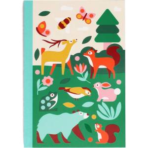 Rex London Тетрадка 60 стр. A5 Woodland - Rex London (30454)