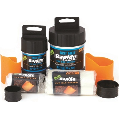 Fox Edges PVA sáčky s plničem Rapide Load PVA Bag System Fast Melt 55 mm x 120 mm 25 ks