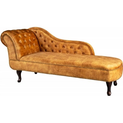 Interior Chesterfield tmavě žlutá samet LEN41252 – Zbozi.Blesk.cz