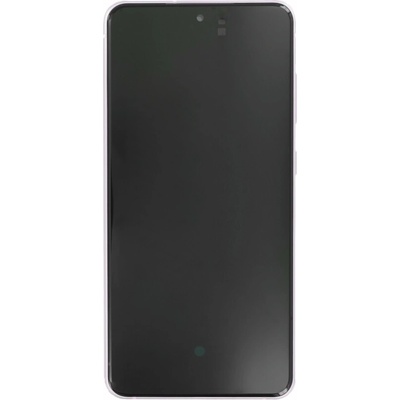 Samsung Стъкло и LCD екран за Samsung Galaxy S21 FE 5G / SM-G990, оригинален, лилаво (17235)