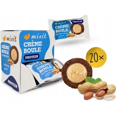 Mixit Proteinová Crème boule Peanut butter 30 g – Hledejceny.cz