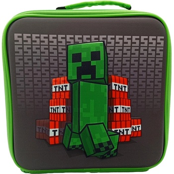 Character Чанта Character HOX Minecraft 3D Lunch Bag - Minecraft