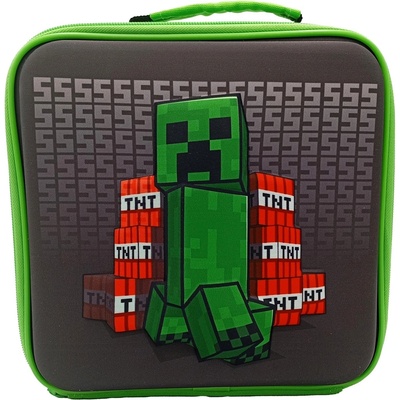Character Чанта Character HOX Minecraft 3D Lunch Bag - Minecraft