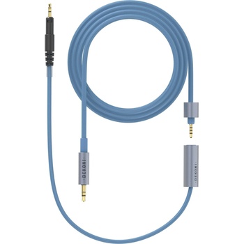 Dekoni Audio Ensemble 3.5mm Unbalanced 52" Nylon Wrapped 2.5mm ATHM Style Кабел за слушалки (CBZ-MINI-WCL-52-ATHM50X)
