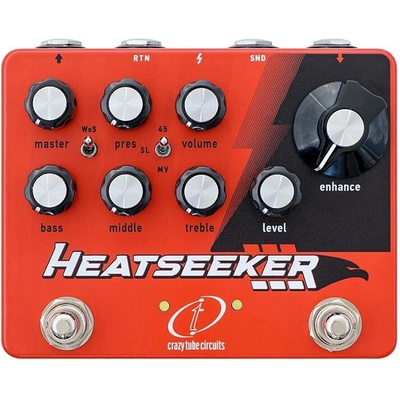 Crazy Tube Circuits Heatseeker Предусилвател и Rack усилвател (66607)