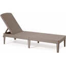 Allibert Jaipur Sun Lounger cappuccino