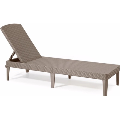 Allibert Jaipur Sun Lounger cappuccino