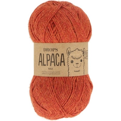 Drops Alpaca MIX 2925 tehlová