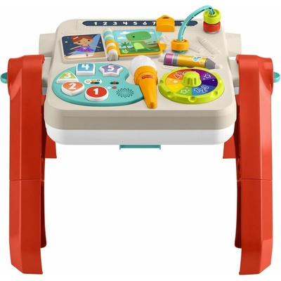 Mattel Fisher-Price HRACÍ STOLEČEK A STOJAN 4 V 1 CZ/SK/ENG/HU/PL