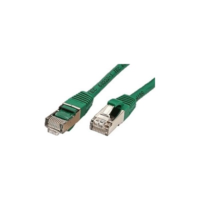Value 21.99.1223 S/FTP patchkabel kat. 6, LSOH, 0,5m, zelený
