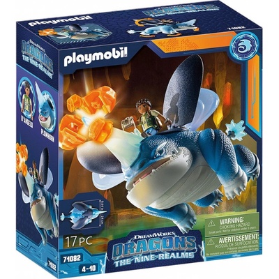 Playmobil 71082 Dragons Devět říší Plowhorn a D'Angelo – Zboží Mobilmania