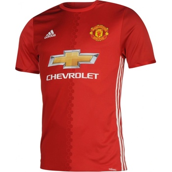 adidas Manchester United Home shirt 2016 2017 Mens Red