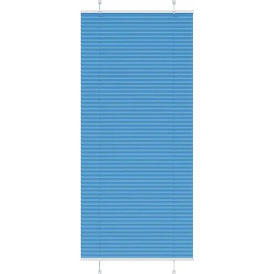 VidaXL Roleta plisé 85 x 200 cm modrá