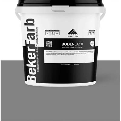 Barva barva BEKERFARB na betonu 10 l šedá, ocelová matná