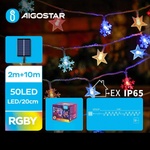 Aigostar - LED соларен гирлянд 50xLED/8 функции 12m IP65 многоцветен (AI1194)