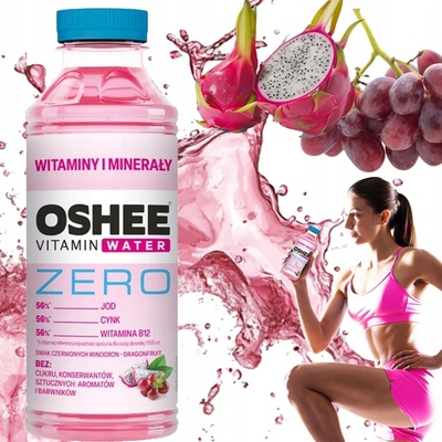 Oshee Vitamínová voda Minerály & vitamíny Zero 0,55 l