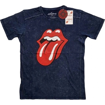 The Rolling Stones Classic Tongue Navy Blue 2XL Риза (RSSWASH02MN05)
