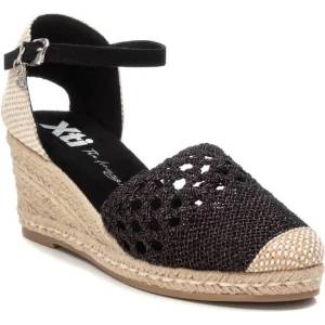 XTI 14233 Wedge Espadrilles - Black (Black)