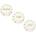 Fender Stratocaster Knobs, Parchment
