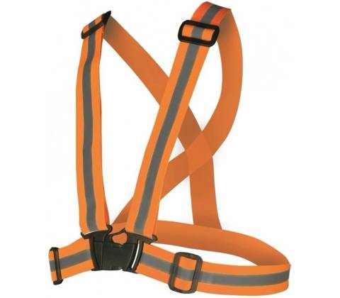 CXS Reflexný elastický KRÍŽ oranžový