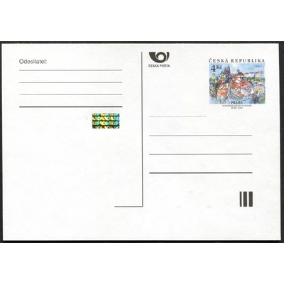 Česká pošta (1999) CDV 47 ** - Praha - Evropské město kultury