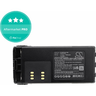 Baterie pro Motorola GP, HT, MTX, Pro, 2600mAh, Li-Ion, 7.4V, HNN9008A, HQ
