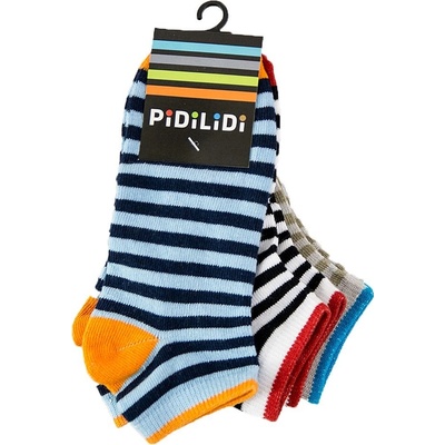 Pidilidi ponožky kotníkové chlapčenské 3pack PD0131