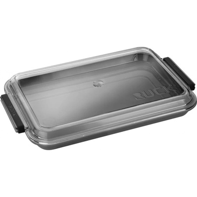 Ruck Tácek na nástroje s víkem a gumou 17 x 26 x 1,8 cm antracit