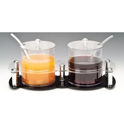 ALKAN AN-Дисплей с 2 буркана 2, 1л 21x47xH18cm. (ZCP 131-M) (0136768)