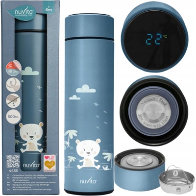 Nuvita Termoska Powder Blue 500 ml