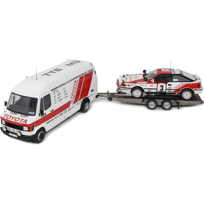 Mercedes-Benz T1 & Toyota Celica ST165 3 Waldegård/Gallagher vítězové Safari Rally 1990OttOmobile 1:18