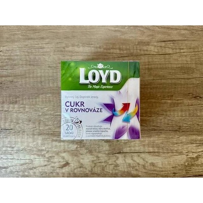 Loyd čaj Cukr v rovnováze 20 x 2 g