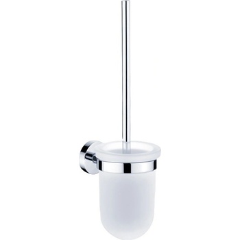 Nimco Unix - toaletní WC kartáč se skleněnou nízkou nádobou UN 13094WN-26