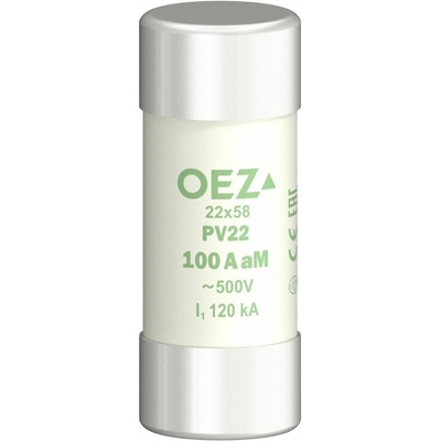 OEZ LETOHRAD OEZ Pojistka válcová 100A PV22-AM OEZ:06757
