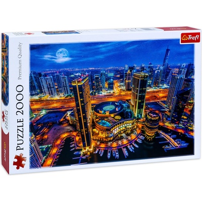 Trefl Пъзел Trefl от 2000 части - Светлините на Дубай (27094)