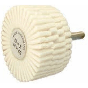 Rhodius 305393 | Leštiaci filcový vejár 80x50x6 mm, tvrdosť D3/H25, FLPB