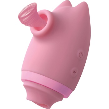 Image 1 of Shegasm Kitty Licker 5X 3 in 1 Clit Stimulator Pink