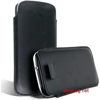 Image 1 of Samsung I9300 Galaxy S III Кожен Калъф Черен