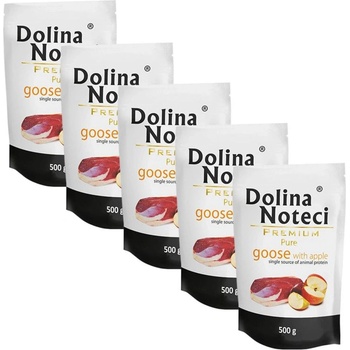 Dolina Noteci Долина Нотечи Премиум Чиста Гъска с Ябълка 5 x 500 г