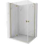 Mexen Mist-H L Duo лява душ кабина 110 x 90 см, прозрачна, златна - 8A5L-110L-090P-50-00 (8A5L-110L-090P-50-00)