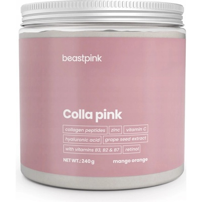 BeastPink kolagén v prášku 240 g