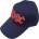 AC/DC Red Logo Шапка с козирка Navy Blue UNI (ACDCCAP02N)