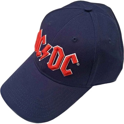 AC/DC Red Logo Шапка с козирка Navy Blue UNI (ACDCCAP02N)