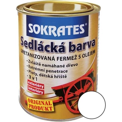Sokrates Sedlácká barva 2 l Bílá