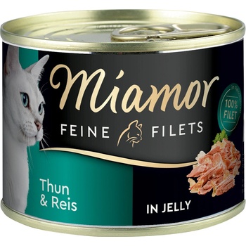 Miamor Feine Filets Tuniak & Ryža v želé 24 x 185 g