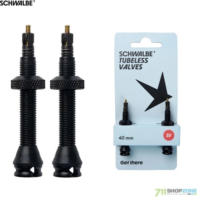 SCHWALBE Ventil SV Tubeless 40mm 2ks