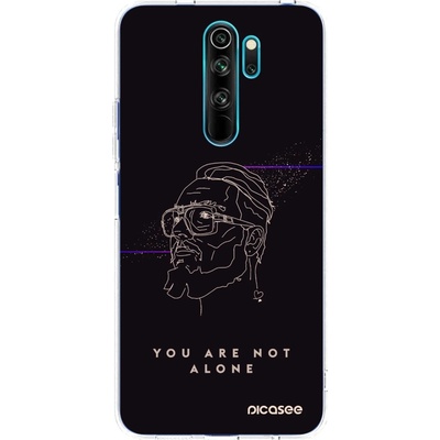 Púzdro Picasee silikónové Xiaomi Redmi Note 8 Pro - You are not alone čiré