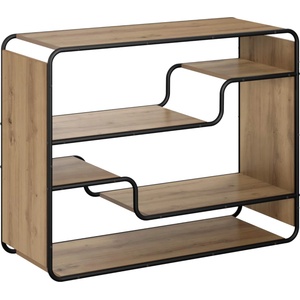vidaXL Бюфет Дъб артизан 98 x 37, 5 x 75, 5 см Инженерна дървесина (8007917)